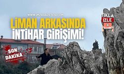 Zonguldak’taki Liman Arkasında İnt*har Girişimi!