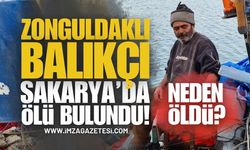 Zonguldaklı Balıkçı Sakarya'da Ölü Bulundu