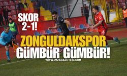 Zonguldakspor Düzcespor Karşısında Gümbür Gümbür! Skor 2-1!