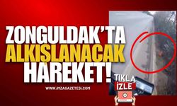 Zonguldak'ta Alkışlanacak Hareket...