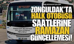 Zonguldak’ta Halk Otobüsü Saatlerine Ramazan Güncellemesi!