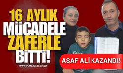 16 Aylık Mücadele Zaferle Bitti! Asaf Ali Kazandı!