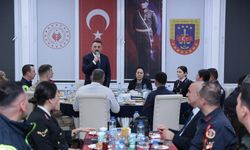 Jandarma Personeli İftarda Buluştu