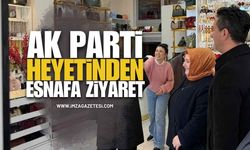 Ak Parti Heyeti Esnafları Ziyaret Etti