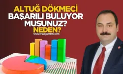 Kozlu Belediye Başkanı Altuğ Dökmeci'yi başarılı buluyor musunuz?