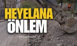 Zonguldak Asma Mahallesi’nde Heyelan Tehlikesine Karşı Önlem