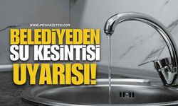 Belediyeden Su Kesintisi Duyurusu!