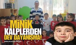 Çaycuma’da Minik Kalplerden Dev Dayanışma! Harçlıklar Asaf Ali İçin Umut Oldu!