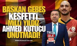 Çaydeğirmeni Başkan Satılmaş Gebeş Keşfetti, Zonguldaklı Milli Futbolcu Ahmed Kutucu Unutmadı!