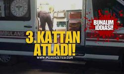 Ereğli’de Bunalım İddiası! 3. Kattan Atladı!