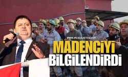 GMİS YÖNETİMİ AMASRA’DA MADENCİYİ BİLGİLENDİRDİ