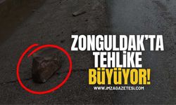 Çayköy’de Tehlike Büyüyor! Kayalar Göçüyor, Yol Kenarları Çöplüğe Döndü!