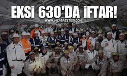 Bakan Bayraktar, Zonguldak'ta Eksi 630 Metrede Madencilerle İftar Yaptı!