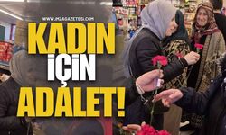 Kadın İçin Adalet, Toplum İçin Huzur Vurgulandı