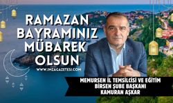 Memursen İl Temsilcisi Ve Eğitim Birsen Şube Başkanı Kamuran Aşkar Ramazan Bayramı Mesajı