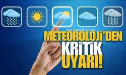 Meteoroloji'den Kritik Uyarı! Sağanak Yağış ve Kuvvetli Rüzgar Kapıda!