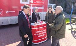 Mobil Sosyal Hizmet Aracı Zonguldak'ta Tanıtıldı