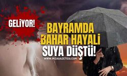 Bayramda Bahar Hayali Suya Düştü! Hem Yağmur Hem Kar Geliyor!