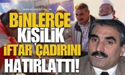 Secaattin Gonca Zonguldak'ta Kurulan Binlerce Kişilik İftar Çadırını Hatırlattı!