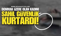 Su Yüzeyinde Dondu! Sahil Güvenlik Son Anda Kurtardı!