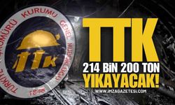 TTK 214 Bin 200 Ton Yıkayacak!
