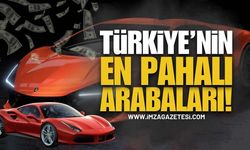 Türkiye'nin En Pahalı 4 Arabası
