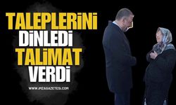Vali Hacıbektaşoğlu Yaşlı Kadının Taleplerini Dinledi, Sorununun Çözülmesi için Talimatı Verdi