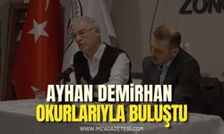Yazar Ayhan Demirhan Zonguldak'ta Okurlarıyla Buluştu