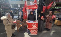 Yeniden Refah Partisi Zonguldak’ta Stant Açtı
