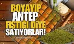 Yer Fıstığını Boyayıp Antep Fıstığı Diye Satıyorlar!