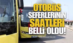 Zonguldak Belediyesi Halk Otobüslerinin Sefer Saatlerini Açıkladı!
