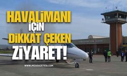 Zonguldak Havalimanı İçin Dikkat Çeken Ziyaret!