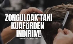 Zonguldak’taki Kuaförden İndirim!