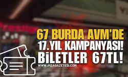 67 Burda AVM’den 17. Yıla Özel Sinema Kampanyası