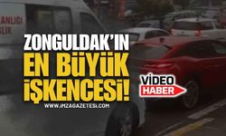 Zonguldak'ın En Büyük İşkencesi: Ambulans İlerleyemedi