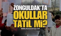Zonguldak'ta 16 Mart Pazartesi Okullar Tatil Mi?