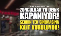 Zonguldak'ta Devir Kapanıyor: Şehrin Tek Sineması Prestige Kilit Vuruyor!