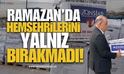 ZONSİAD Ramazan’da Hemşehrilerini Yalnız Bırakmadı!