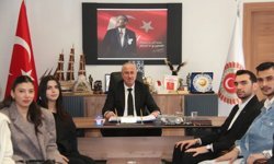 AK Gençlerden Necdet Karaveli'ye Ziyaret