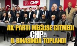 AK Parti Meclise Gitmedi, CHP İl Binasında Toplandı