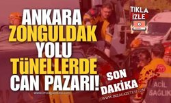 Ankara-Zonguldak Yolu Tünellerde Can Pazarı!