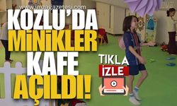 Kozlu’da Miniklerin Yeni Adresi: Minikler Kafe Açıldı!