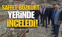 Milletvekili Saffet Bozkurt Çaylıoğlu’nda Dere Islah Çalışmalarını İnceledi