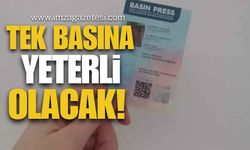 Gazetecilere Kimlik Kolaylığı: Basın Kartı Tek Başına Yeterli