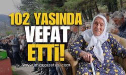 102 Yaşında Vefat Etti!