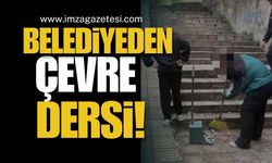 Devrek Belediyesi’nden Çevre Dersi!