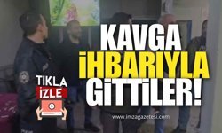 Kavga İhbarıyla Gittiler!