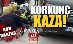 Korkunç Kaza! Arabanın Altında Kaldı!