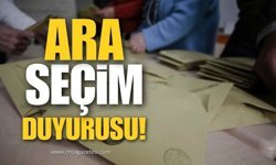 Zonguldak’ta Muhtarlık Ara Seçimi Duyurusu!