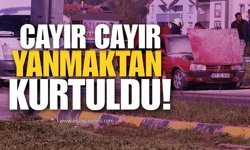 Cayır Cayır Yanmaktan Dikkati Kurtardı!